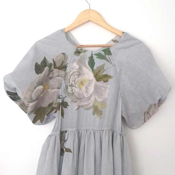 NWT & other stories linen silk dress xs - Picture 4 of 7